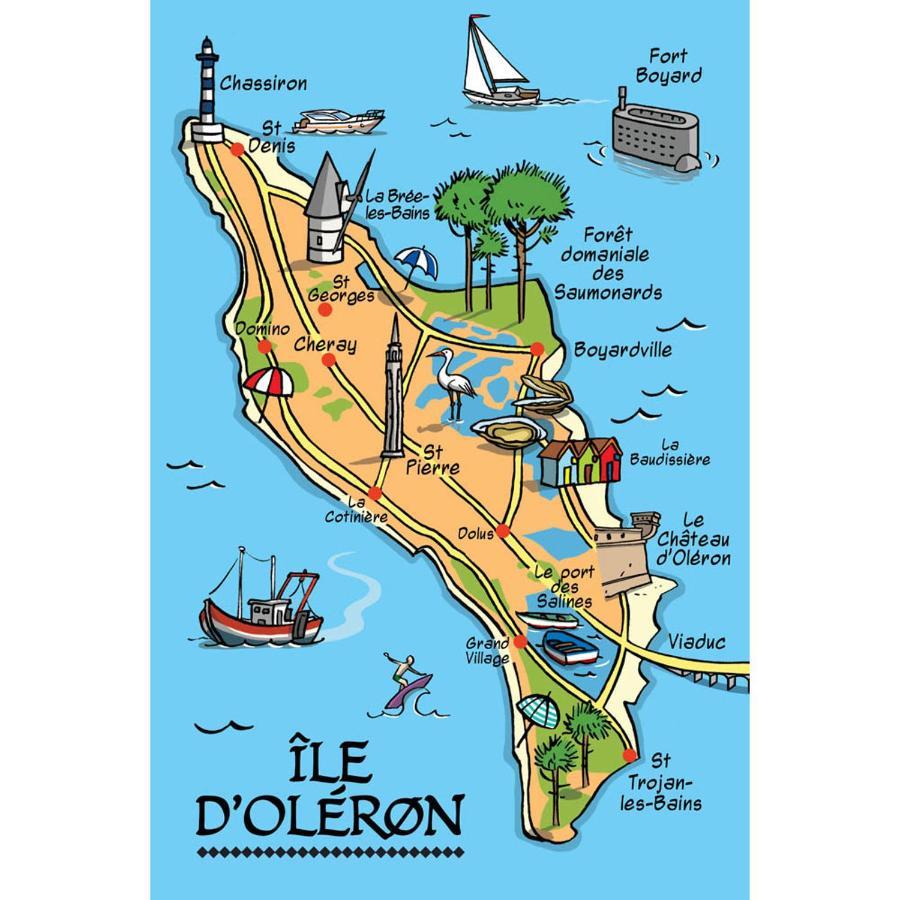 Les Amareyeurs - Ile D'Oleron - Maison Classee 3 Etoiles Avec Piscine - Clim - Velos Le Chateau-d'Oleron Luaran gambar